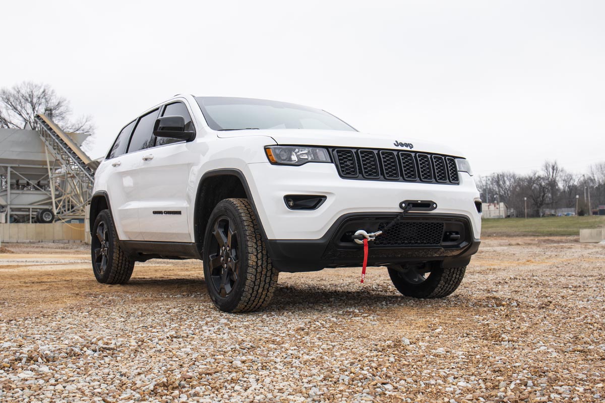 Hidden Winch Mount | Jeep Grand Cherokee WK2 4WD (2014-2020) by Rough Country