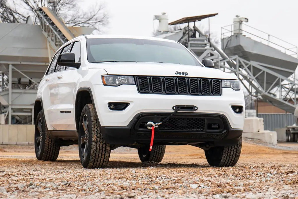 Hidden Winch Mount | Jeep Grand Cherokee WK2 4WD (2014-2020) by Rough Country