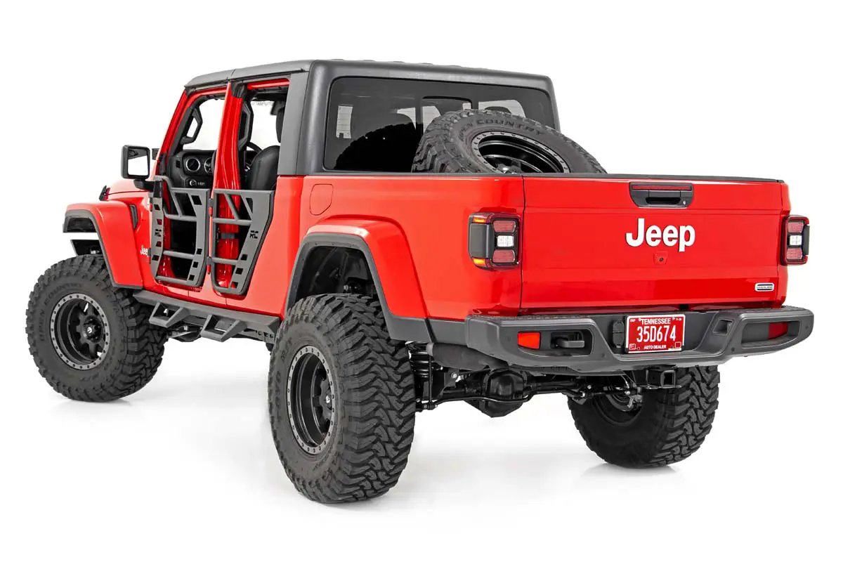 RR Tubular Doors | Jeep Gladiator JT/Wrangler JL 4WD (2018-2026) by Rough Country