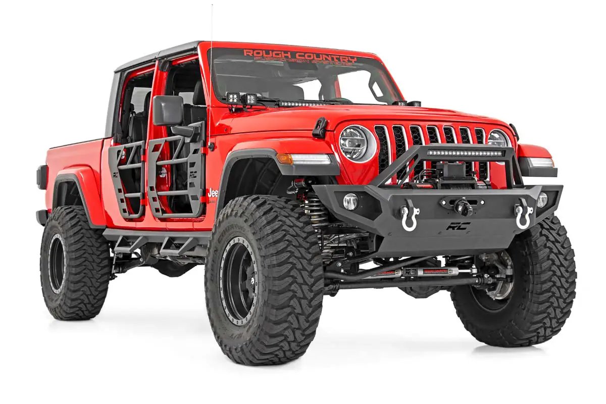RR Tubular Doors | Jeep Gladiator JT/Wrangler JL 4WD (2018-2026) by Rough Country