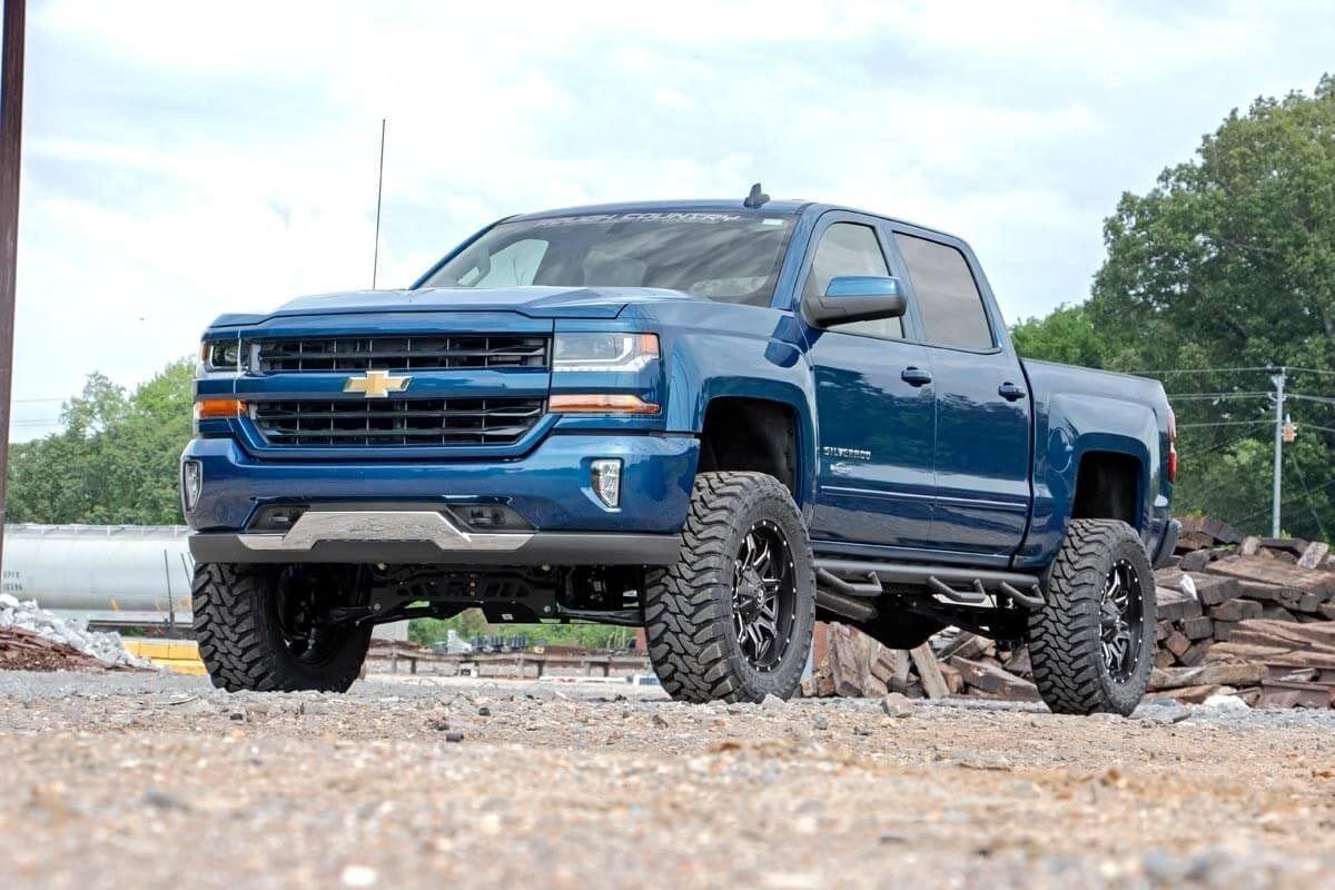 7 Inch Lift Kit | Alum/Stamp Steel | Vertex | Chevy/GMC 1500 (14-18 & Classic) by Rough Country