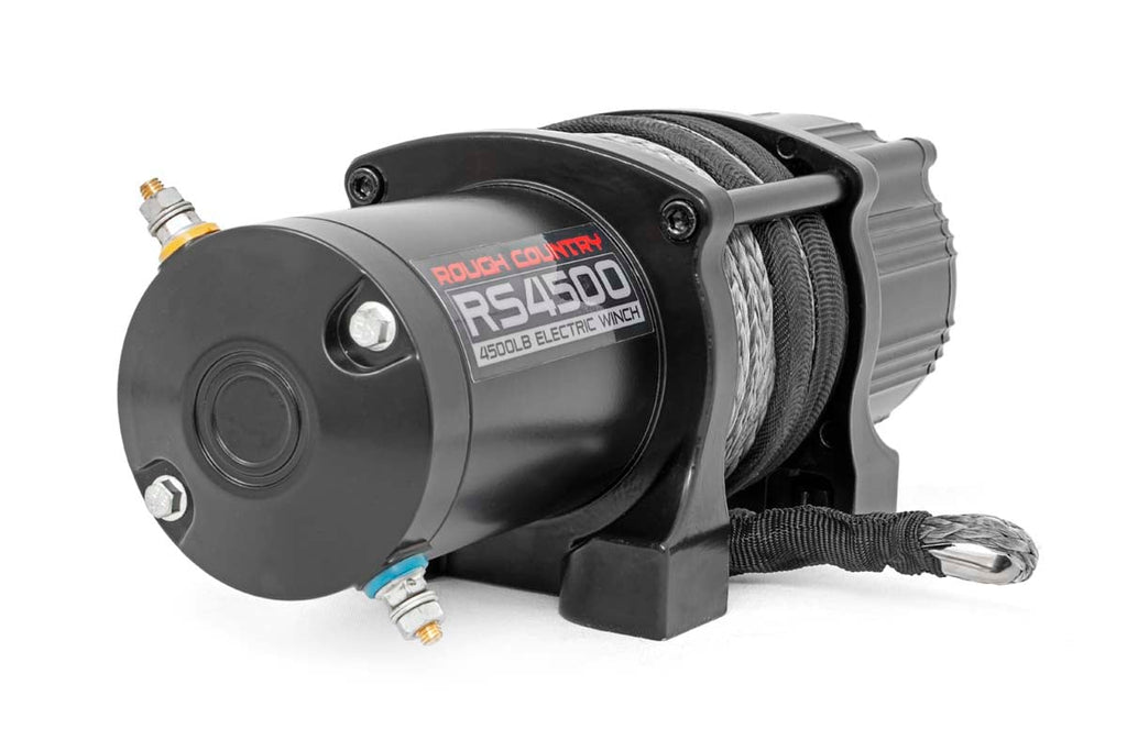 4500-LB Winch W/ Remote | UTV | Synthetic Rope by Rough Country