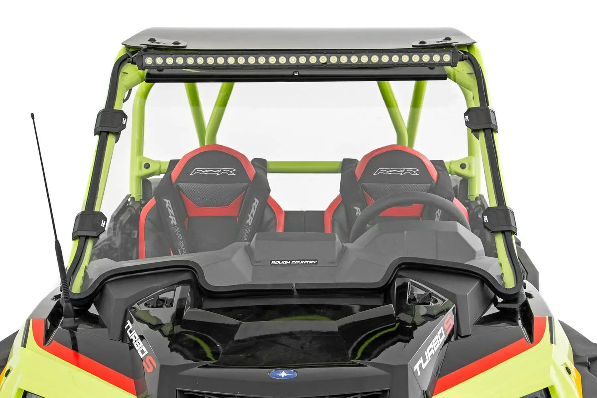 LED Light Kit | 30 Inch | Black Series | Front Mount | Polaris RZR Turbo S4 by Rough Country