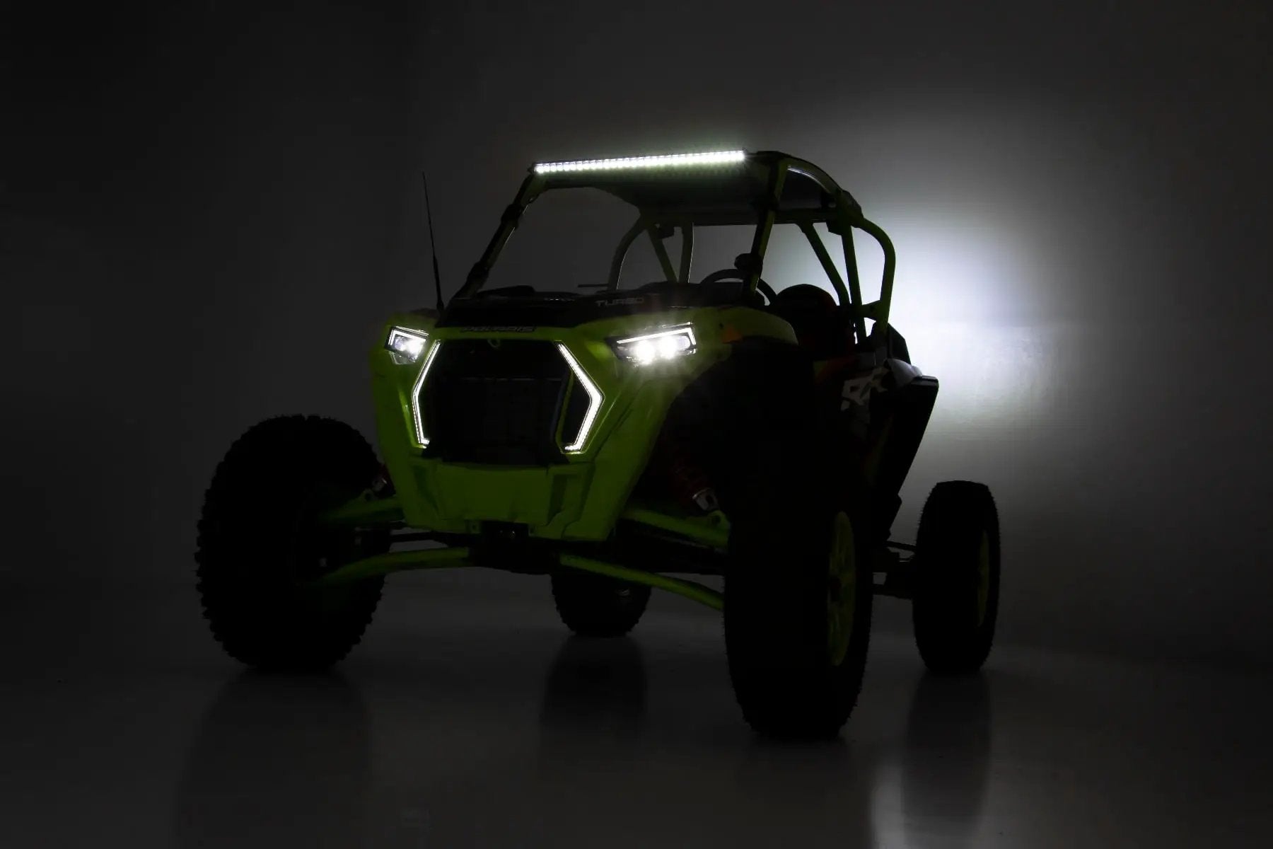 LED Light Kit | 30 Inch | Black Series | Front Mount | Polaris RZR Turbo S4 by Rough Country
