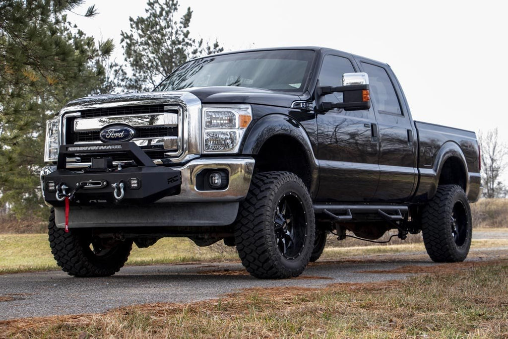EXO Winch Mount Kit | Ford F-250/F-350 Super Duty 2WD/4WD (2011-2016) by Rough Country