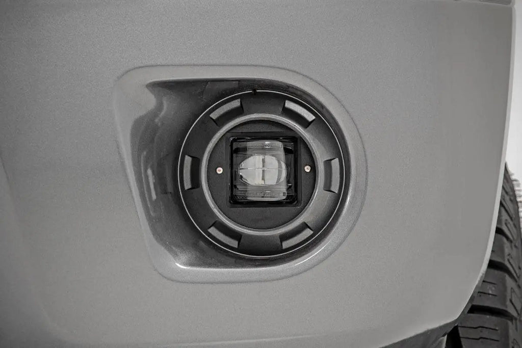 2 Inch Black Series LED Light Pods | SAE Fog | Pair by Rough Country