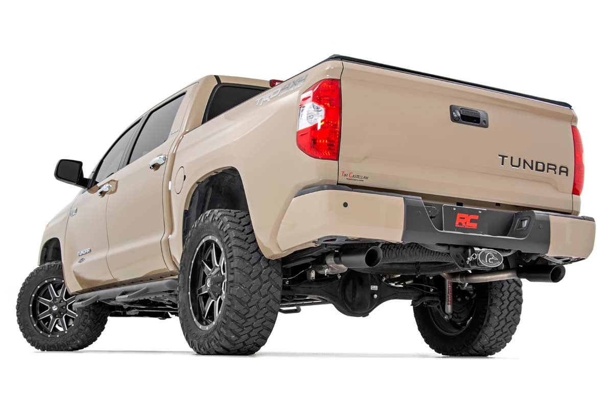Performance Cat-Back Exhaust | Stainless | 4.6L/5.7L | Toyota Tundra (09-21) by Rough Country