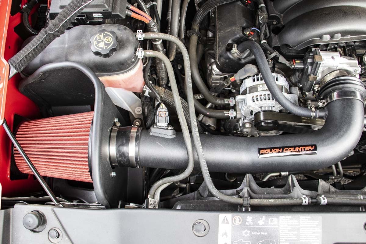 Cold Air Intake Kit 5.3L/6.2L | Chevy/GMC 1500 4WD (14-18 & Classic) by Rough Country