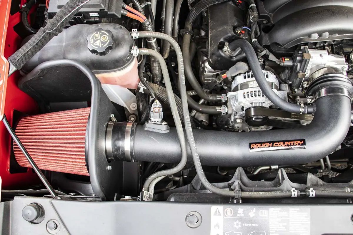 Cold Air Intake Kit 5.3L/6.2L | Chevy/GMC 1500 4WD (14-18 & Classic) by Rough Country