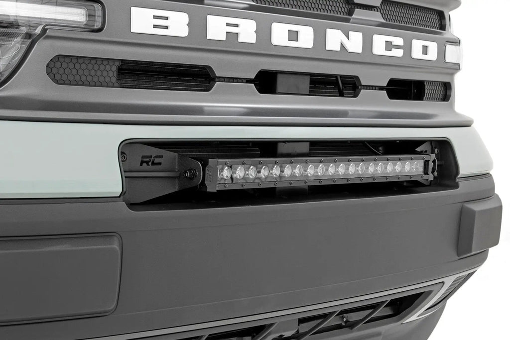 20 Inch Black Series LED Light Bar | Single Row | Amber DRL by Rough Country