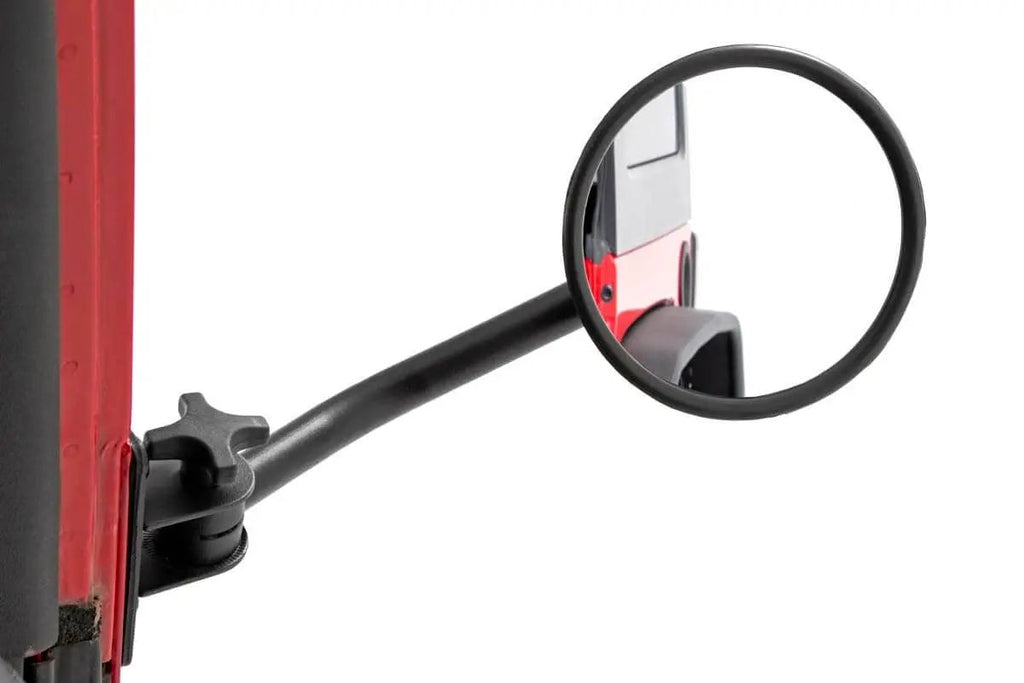 Round Trail Mirror | Jeep Wrangler JK/Wrangler Unlimited (2007-2018) by Rough Country
