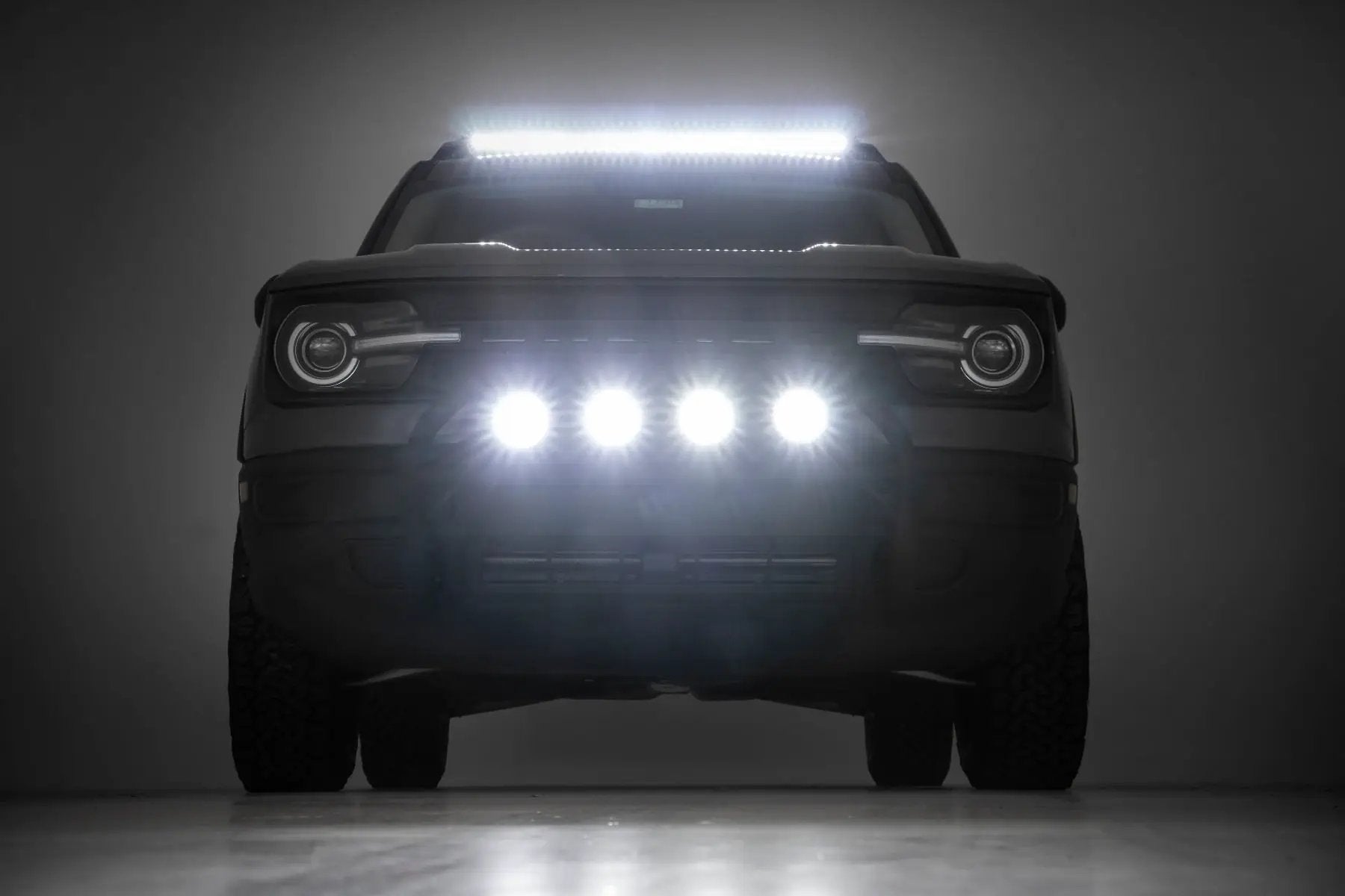 4 Inch Chrome Series LED Light | Round | Pair by Rough Country