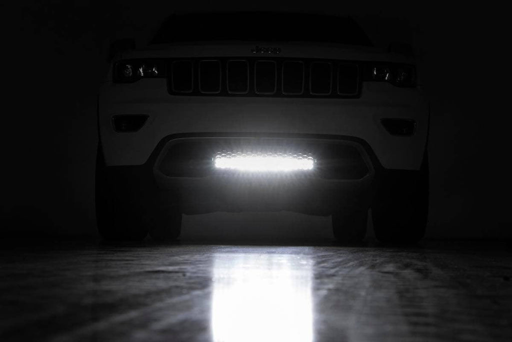 LED Light Kit | Bumper Mount | 20" Spectrum Dual Row | Jeep Grand Cherokee WK2 (11-20) by Rough Country