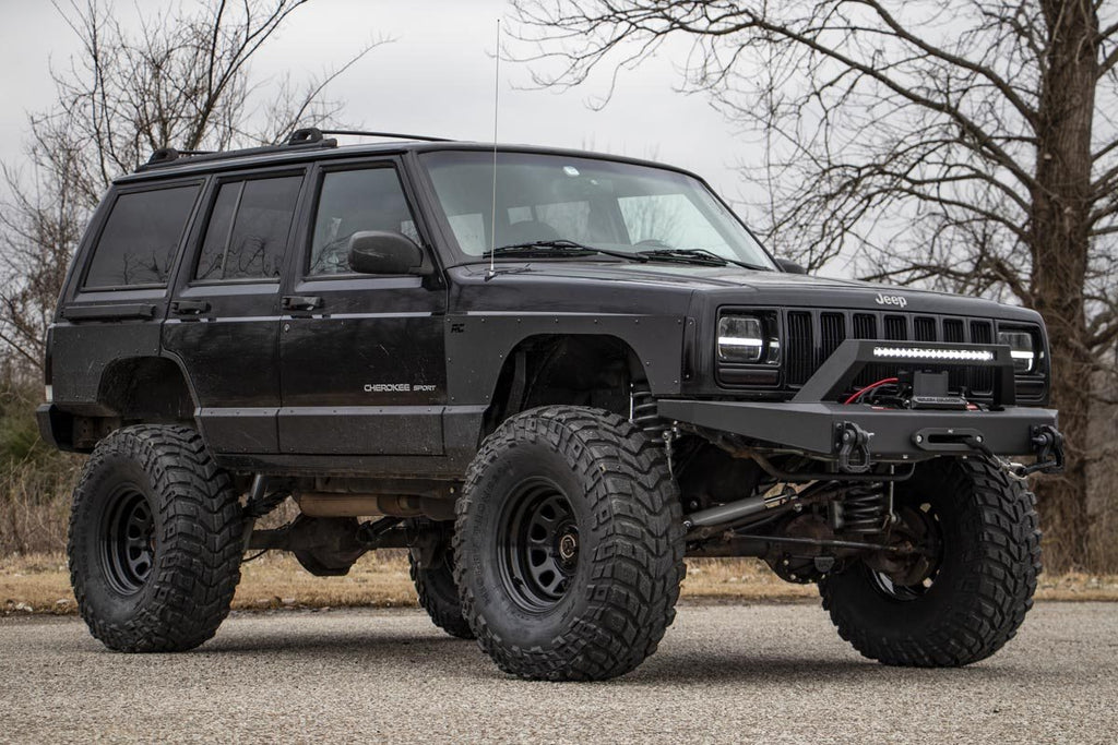 Lower Door Armor | 4 Door | Jeep Cherokee XJ 2WD/4WD (1984-2001) by Rough Country
