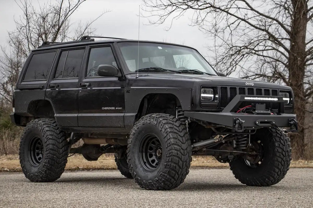 Lower Door Armor | 4 Door | Jeep Cherokee XJ 2WD/4WD (1984-2001) by Rough Country