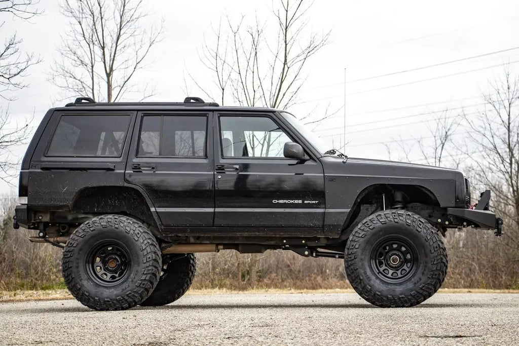 Lower Door Armor | 4 Door | Jeep Cherokee XJ 2WD/4WD (1984-2001) by Rough Country