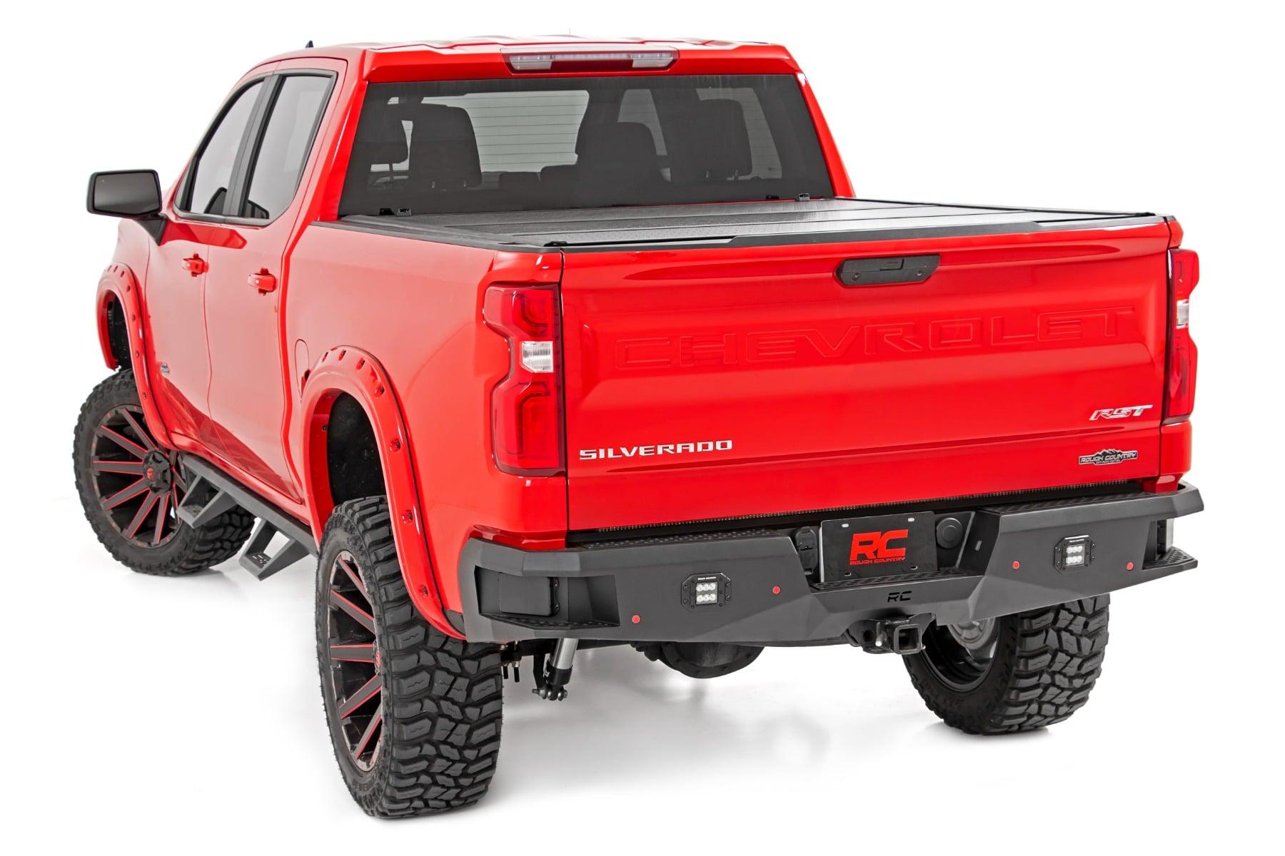 Rear LED Bumper | Chevy/GMC Sierra 1500 (19-26)/Silverado 1500 (19-26) by Rough Country