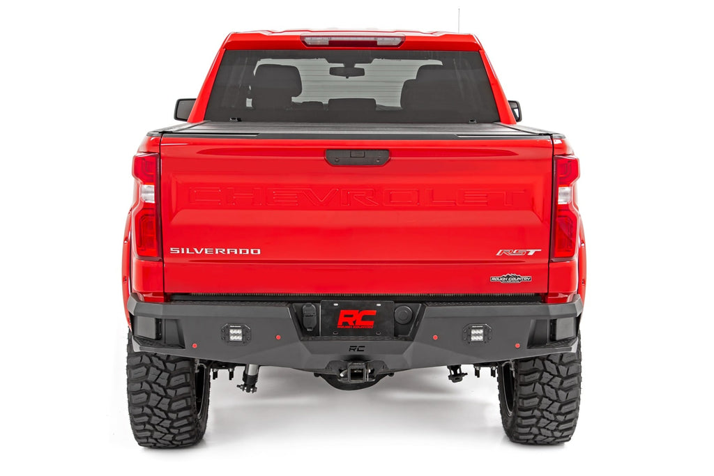 Rear LED Bumper | Chevy/GMC Sierra 1500 (19-26)/Silverado 1500 (19-26) by Rough Country