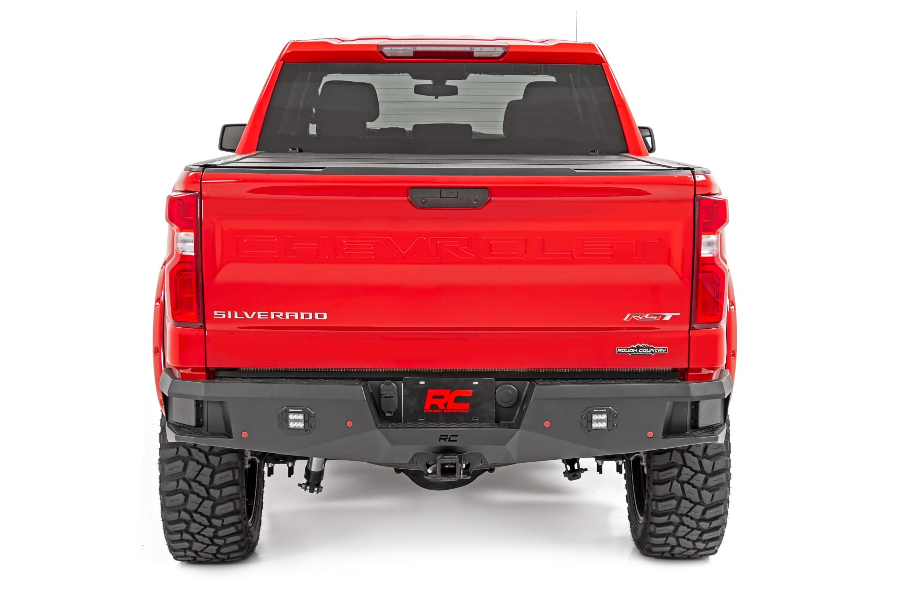 Rear LED Bumper | Chevy/GMC Sierra 1500 (19-26)/Silverado 1500 (19-26) by Rough Country