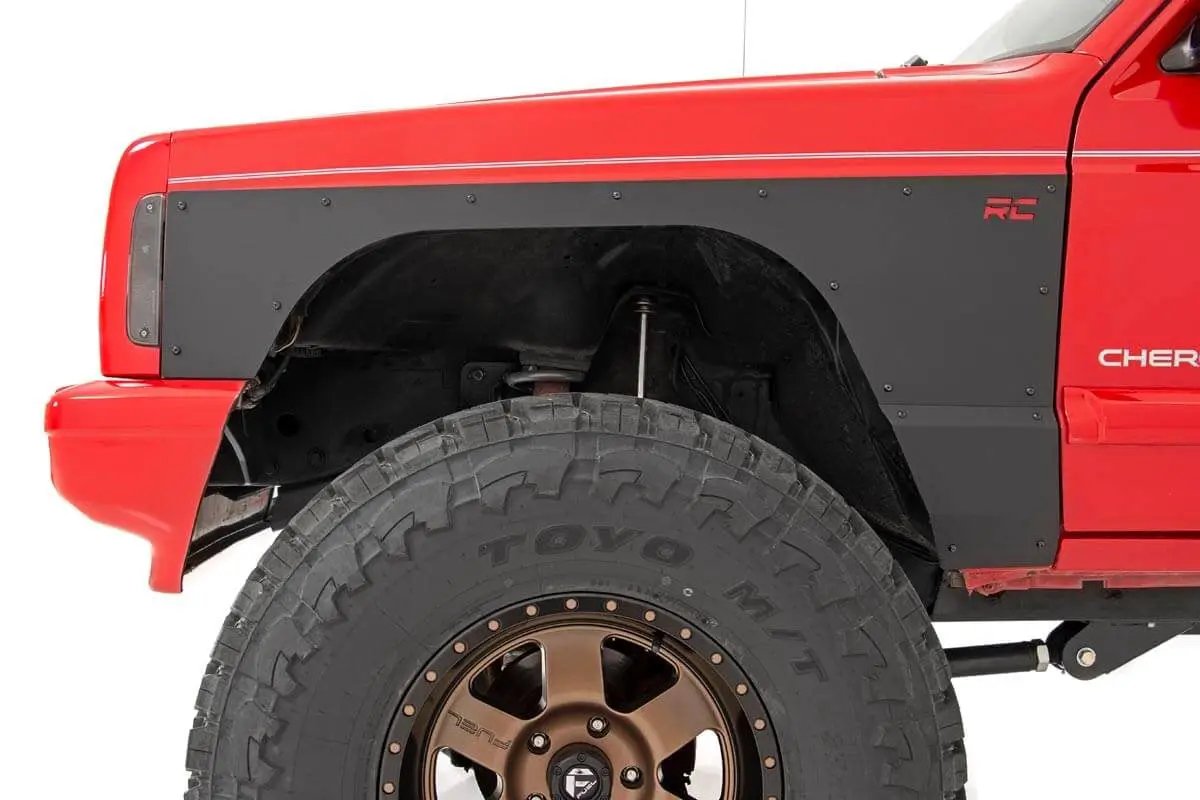 Full Body Armor | FR & RR Combo | Jeep Cherokee XJ 2WD/4WD (1997-2001) by Rough Country