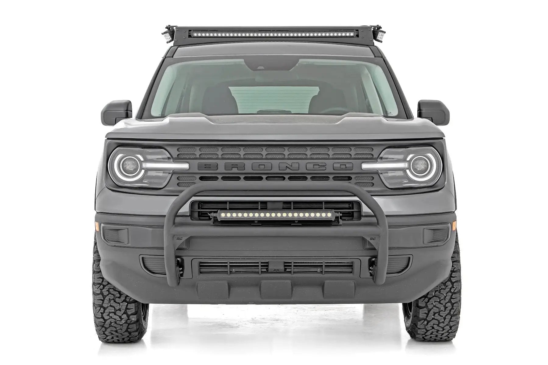 LED Light Kit | Roof Rack Mount | 40" Spectrum Single Row | Ford Bronco Sport (21-26) by Rough Country