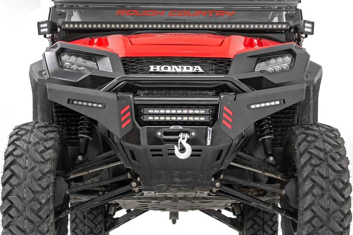 Bumper Wings | Stinger | 6" Led Combo | Honda Pioneer 1000 by Rough Country