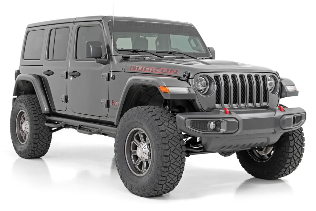 3.5 Inch Lift Kit | Adj Lower | FR D/S | Jeep Wrangler Unlimited 4WD (24-26) by Rough Country