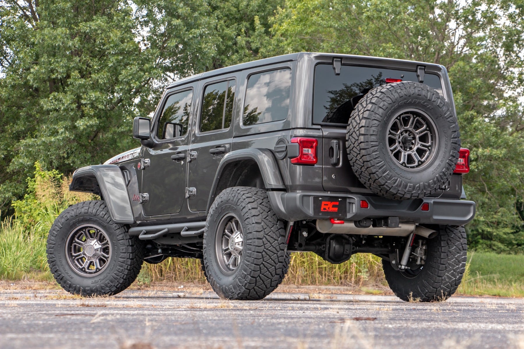 3.5 Inch Lift Kit | Adj Lower | FR D/S | Jeep Wrangler Unlimited 4WD (24-26) by Rough Country