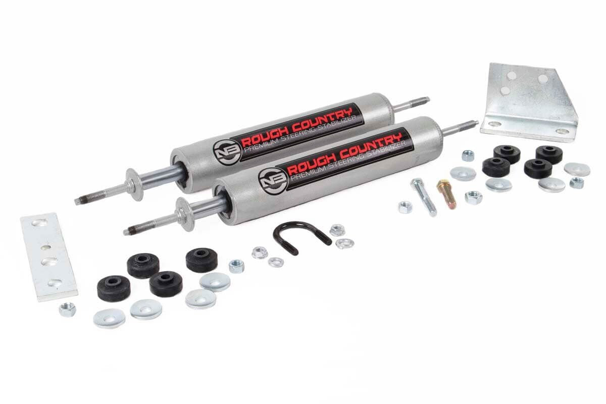 N3 Steering Stabilizer | Dual | Toyota 4Runner/Truck 4WD (1986-1995) by Rough Country