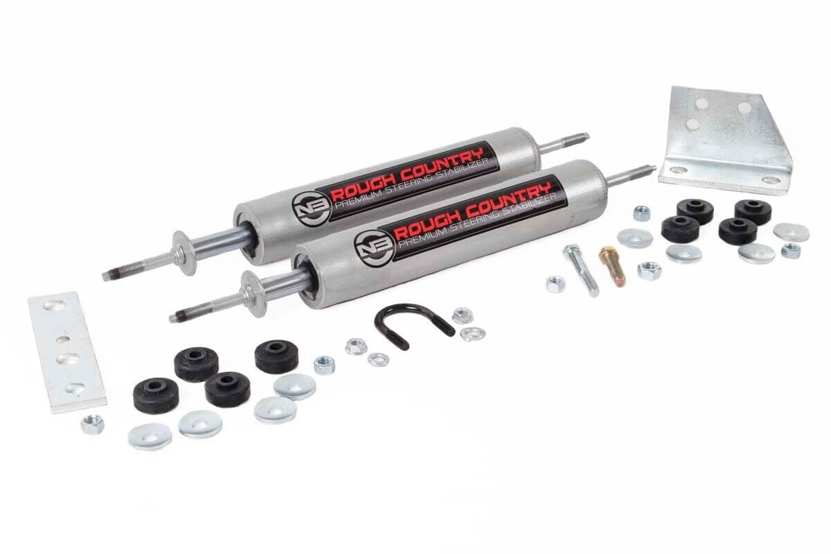 N3 Steering Stabilizer | Dual | Toyota 4Runner/Truck 4WD (1986-1995) by Rough Country