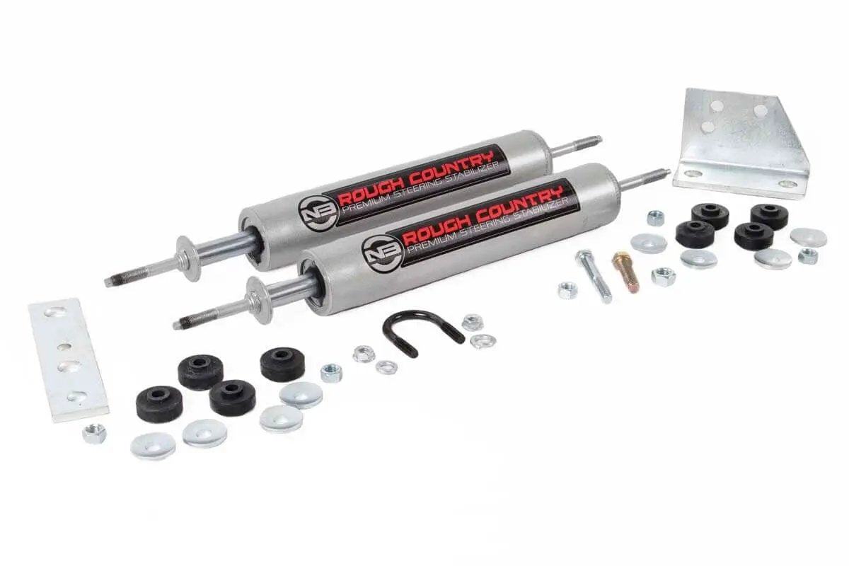 N3 Steering Stabilizer | Dual | Toyota 4Runner/Truck 4WD (1986-1995) by Rough Country