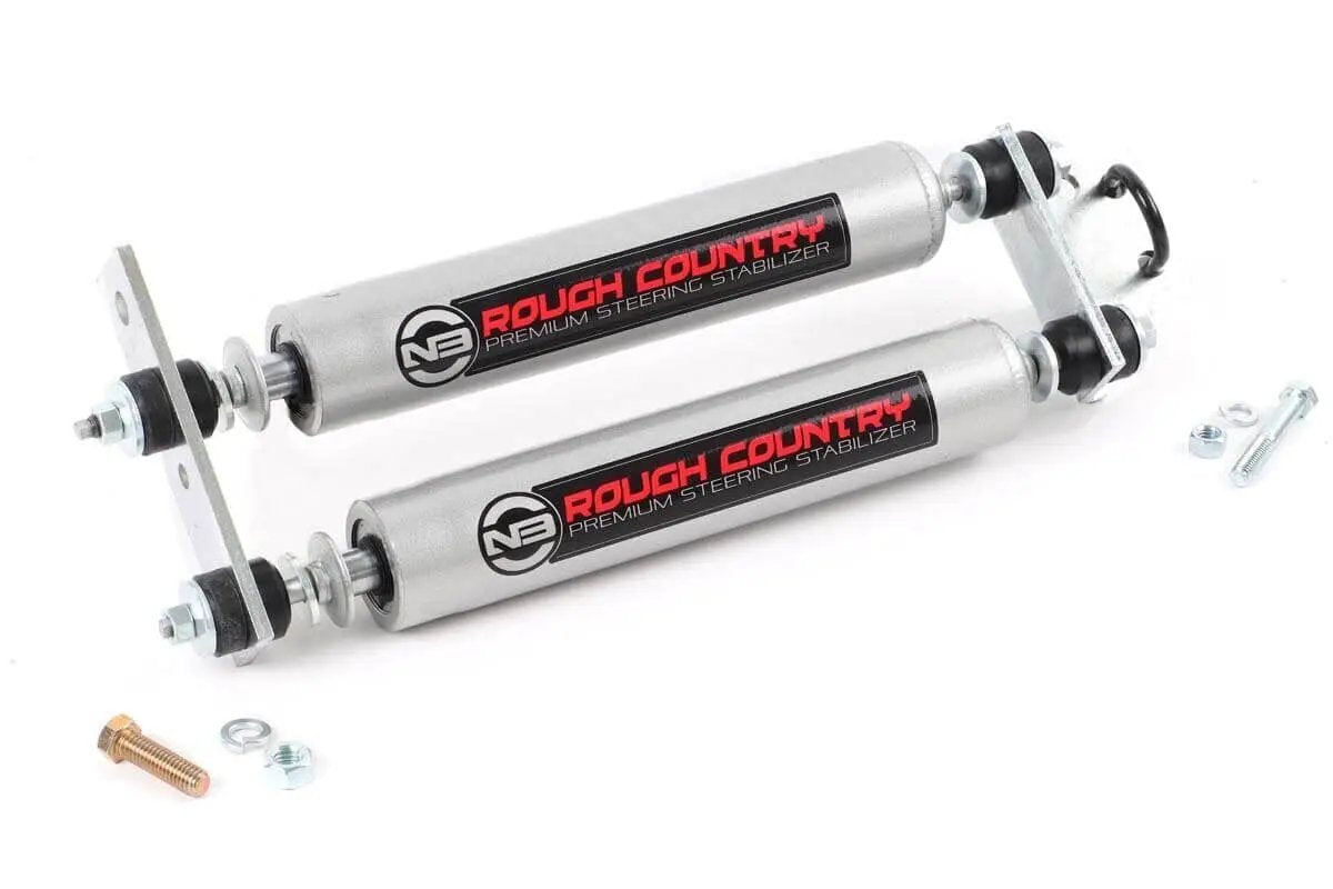 N3 Steering Stabilizer | Dual | Toyota 4Runner/Truck 4WD (1986-1995) by Rough Country