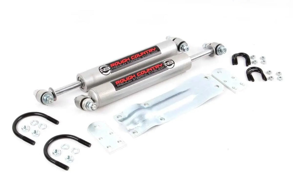 N3 Steering Stabilizer | Dual | Chevy/GMC K10 Truck & SUV/K5 Blazer (69-91) by Rough Country