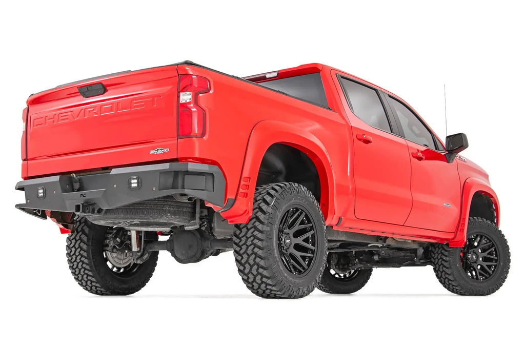 Rough Country 95 Series Wheel | One-Piece | Gloss Black | 22x10 | 6x135 | -19mm by Rough Country