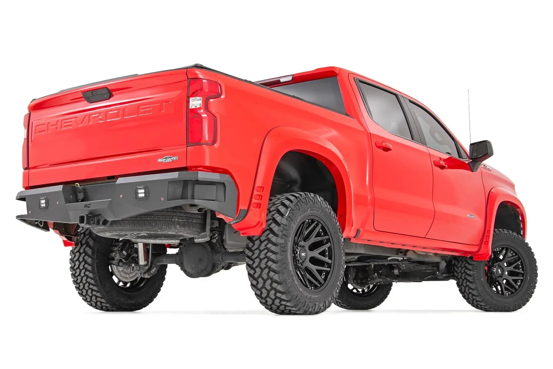 Rough Country 95 Series Wheel | One-Piece | Gloss Black | 20x10 | 8x170 | -19mm by Rough Country