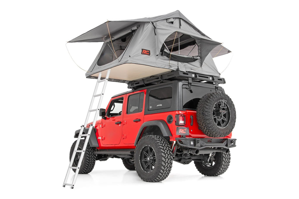 Roof Top Tent | Rack Mount | 12 Volt Accessory & LED Light Kit by Rough Country
