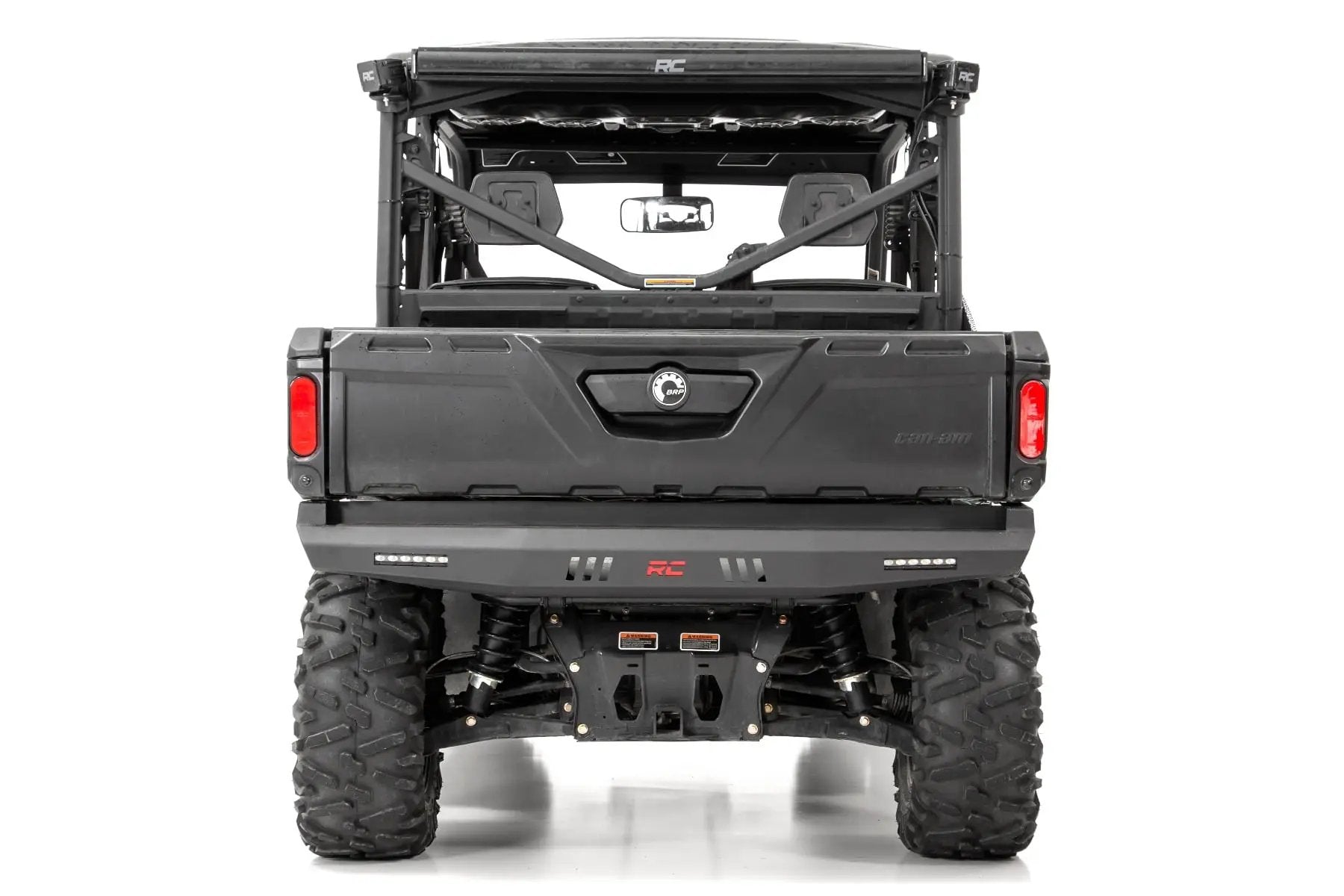 Bumper | Rear | 6" Black Slimline LED Pair | Multiple Makes & Models (Can-Am/Polaris) by Rough Country