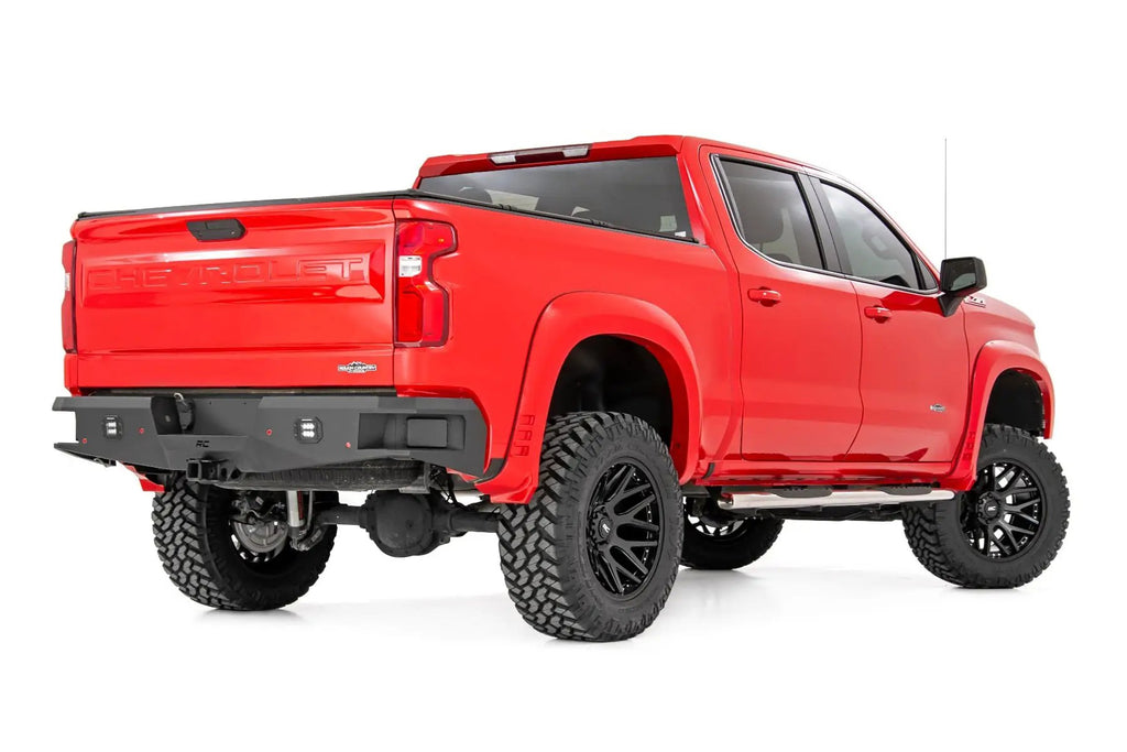Oval Nerf Steps | Stainless | Crew Cab | Chevy/GMC 1500/2500HD/3500HD (19-26) by Rough Country