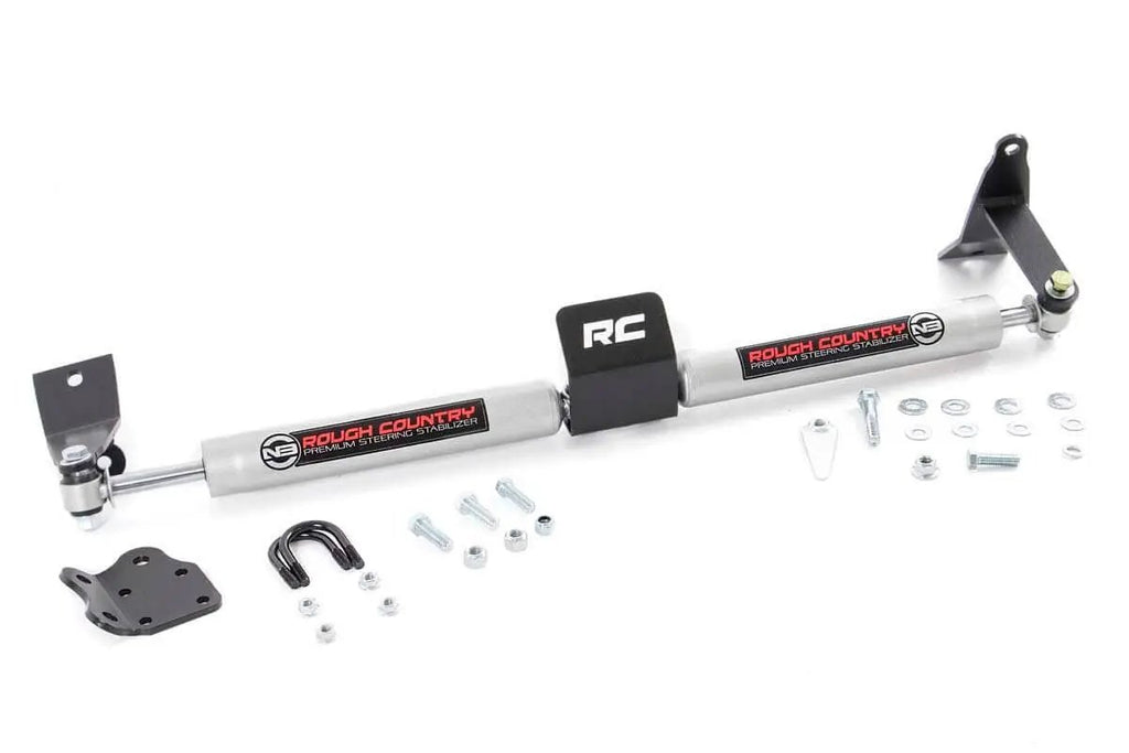 N3 Steering Stabilizer | Dual | 2-8 Inch Lift | Ram 2500 (03-13)/3500 (11-12) by Rough Country