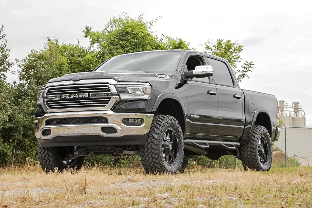 Dual 6in LED Grille Kit | Black Slimline | Ram 1500 2WD/4WD (2019-2024) by Rough Country