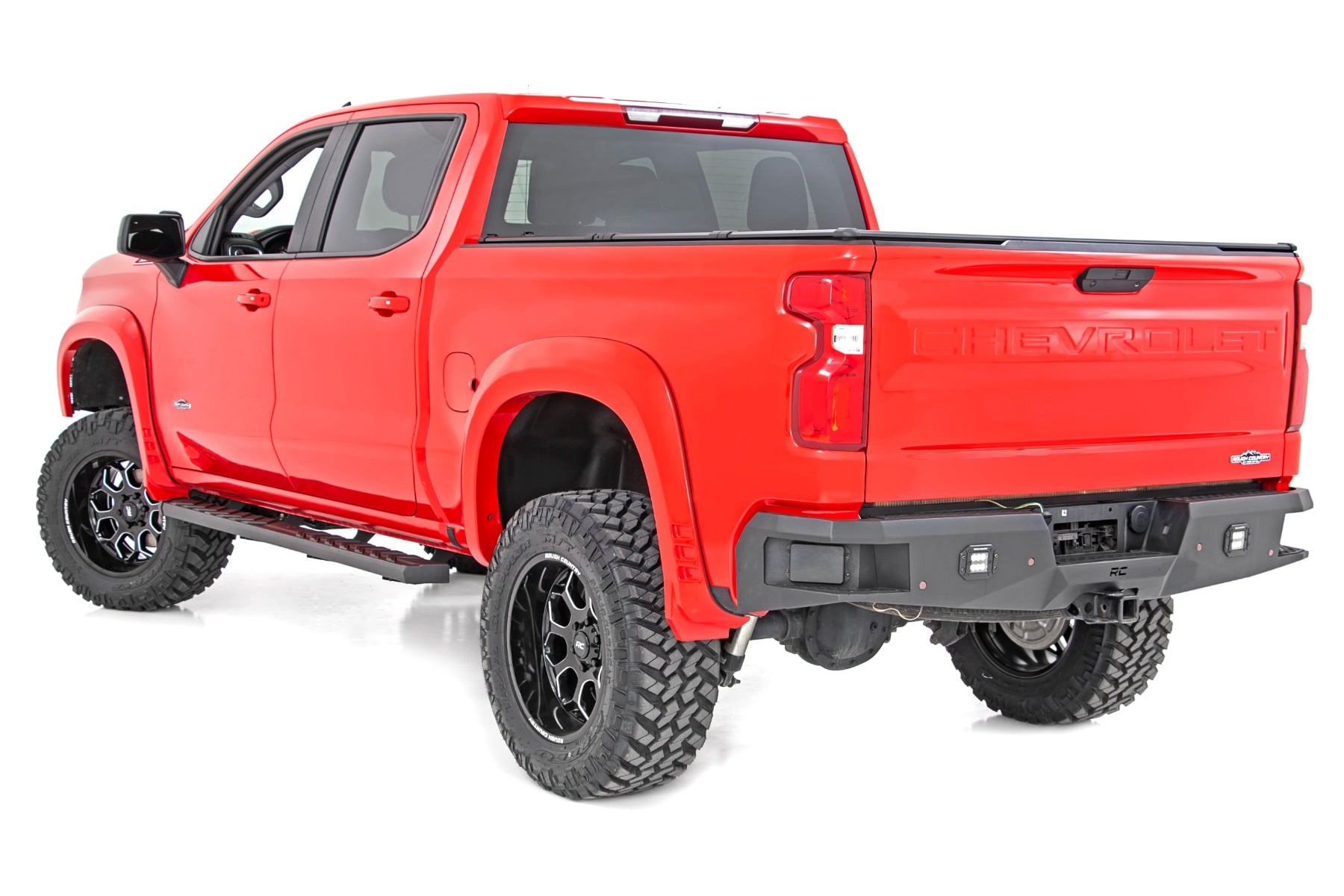 BA2 Running Board | Side Step Bars | Chevy/GMC 1500/2500HD/3500HD (19-26) by Rough Country