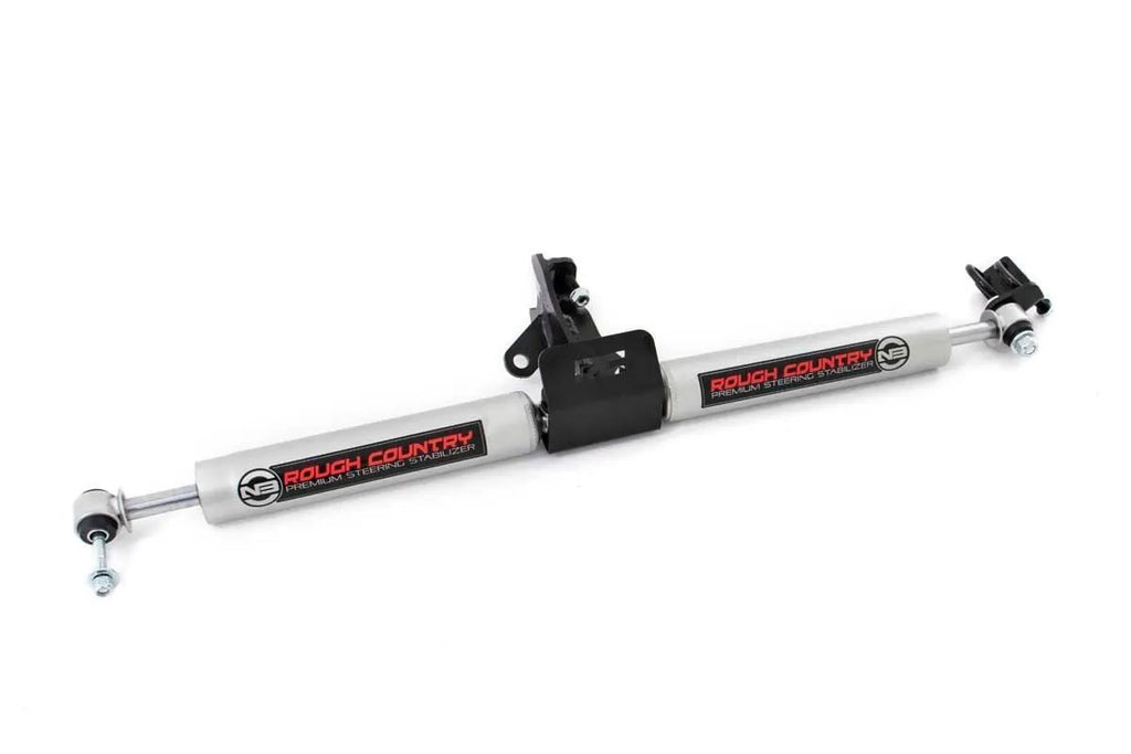 N3 Steering Stabilizer | Dual | 4 Inch Lift | Jeep Grand Cherokee WJ (99-04) by Rough Country