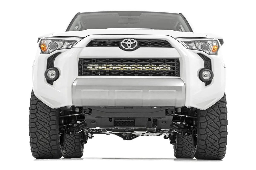 LED Light Kit | Bumper Mount | 30" Spectrum Dual Row | Toyota 4Runner (14-20) by Rough Country