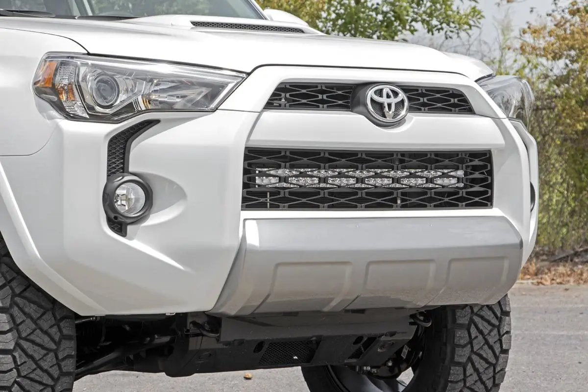 LED Light Kit | Bumper Mount | 30" Spectrum Dual Row | Toyota 4Runner (14-20) by Rough Country