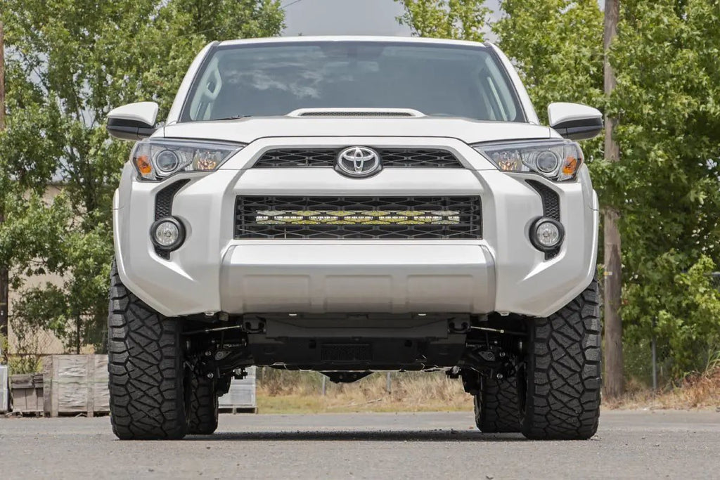 LED Light Kit | Bumper Mount | 30" Spectrum Dual Row | Toyota 4Runner (14-20) by Rough Country