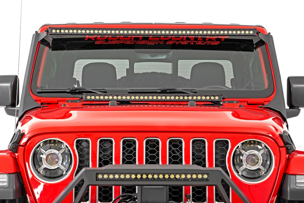 9 Inch LED Headlights | DOT Approved | Jeep Gladiator JT/Wrangler JL (18-26) by Rough Country