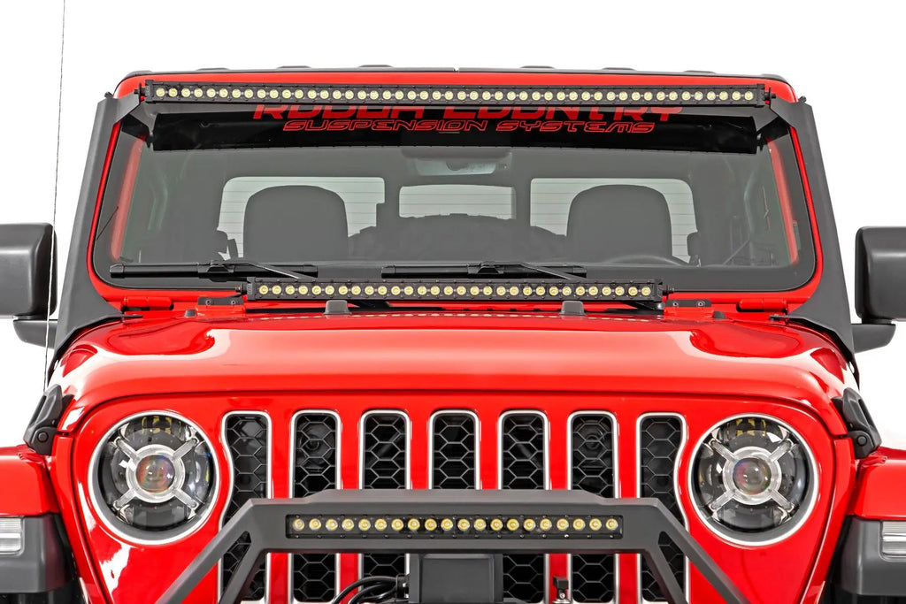 9 Inch LED Headlights | DOT Approved | Jeep Gladiator JT/Wrangler JL (18-26) by Rough Country