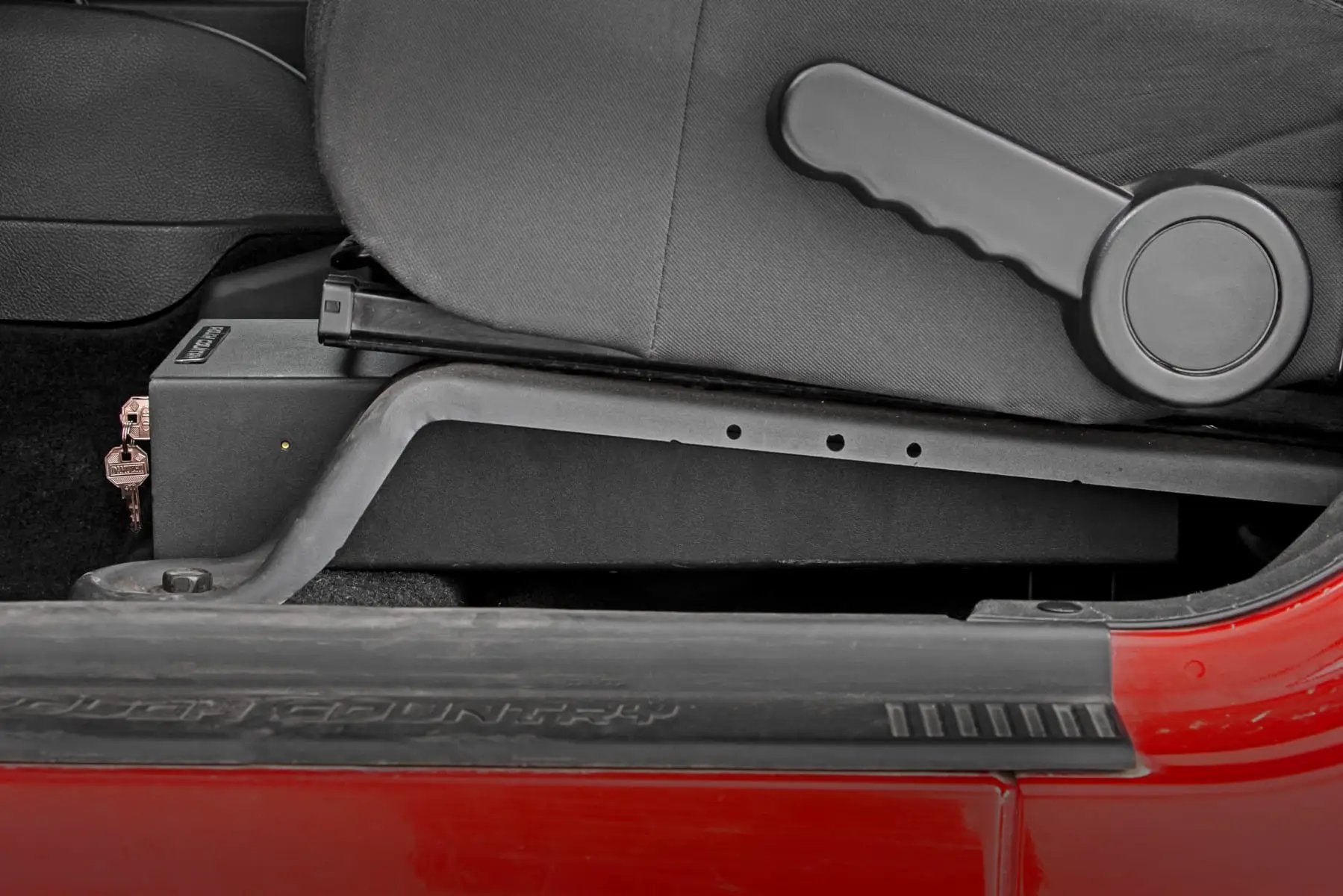 Storage Box | Under Seat | Jeep Wrangler JK (07-10)/Wrangler Unlimited (07-18) by Rough Country