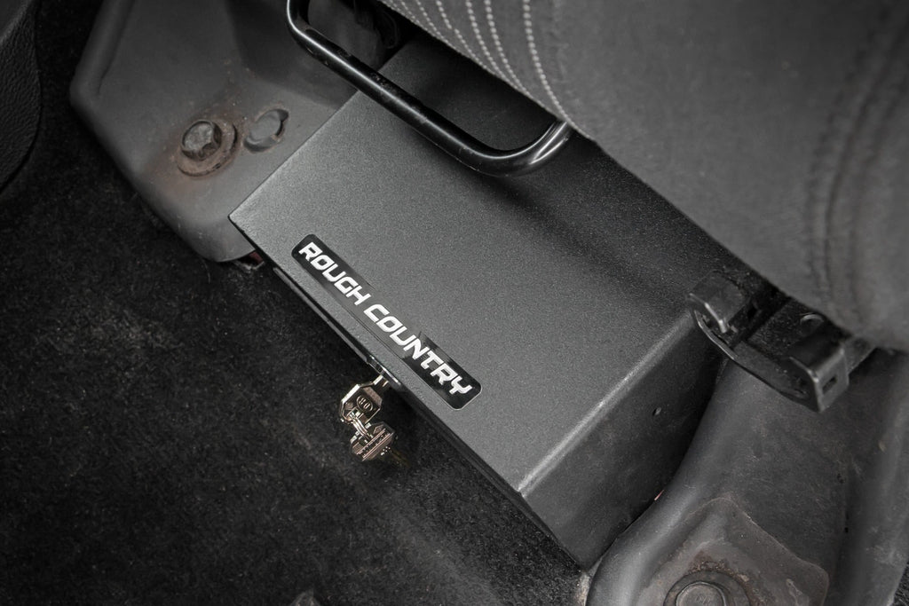 Storage Box | Under Seat | Jeep Wrangler JK (07-10)/Wrangler Unlimited (07-18) by Rough Country