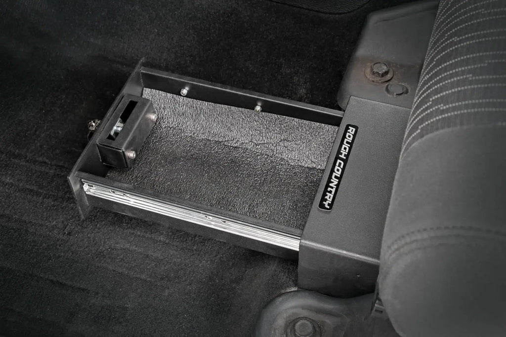 Storage Box | Under Seat | Jeep Wrangler JK (07-10)/Wrangler Unlimited (07-18) by Rough Country